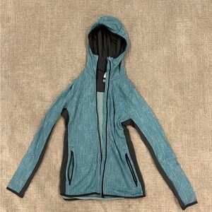 Icebreaker Women's Teal and Black Ski Jacket